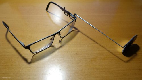 Chinesischer Rückspiegel für Brillenträger