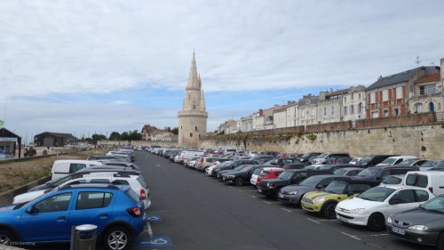 La Rochelle Parkplatzproblem am Hafen