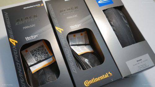Schnelle und leichte Fahrradreifen machen das Rad schneller